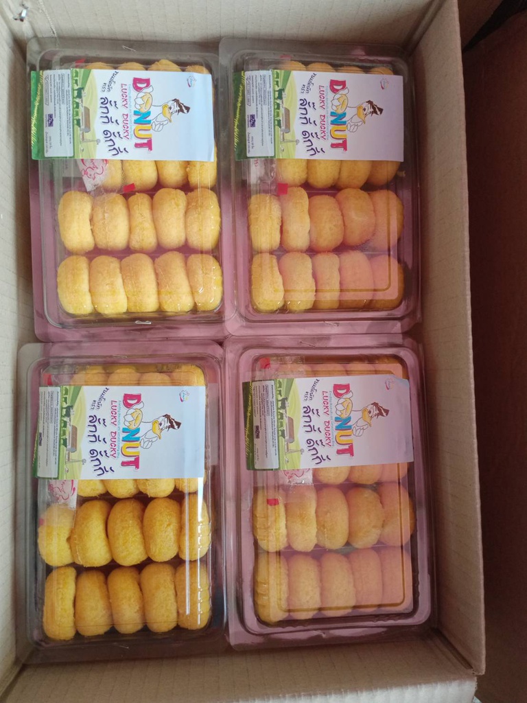 โดนัทลั๊คกี้ ดั๊กกี้ ถาด*20pcs