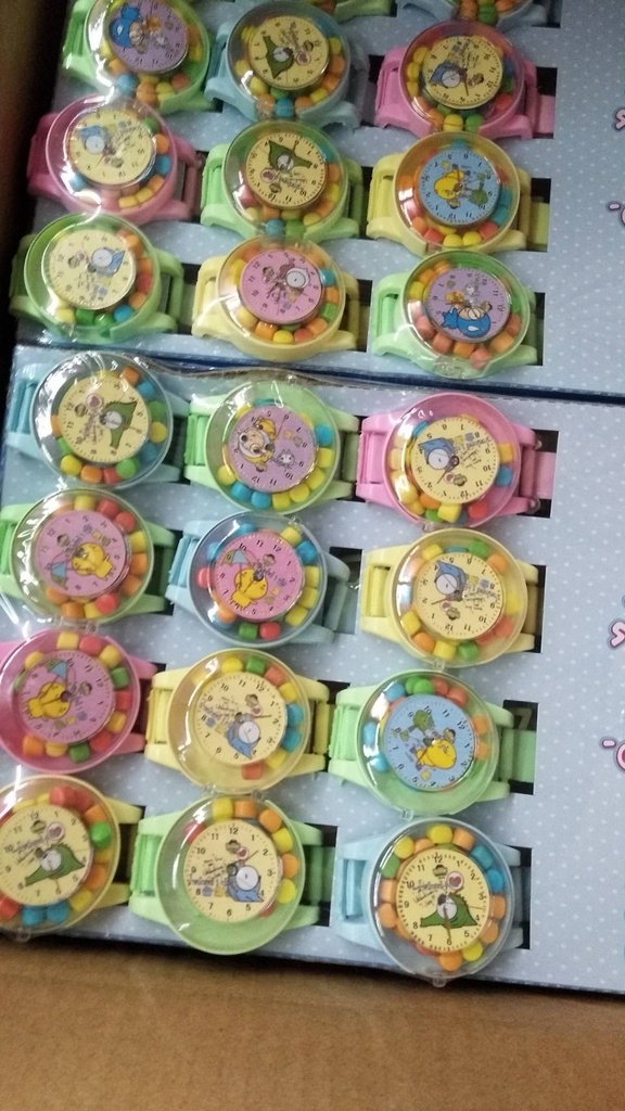 ลูกอมผลไม้ ดาว,นาฟิกา,แก้วไวน์,รถเข็น,น้ำเต้า,หัวใจ*12pcs