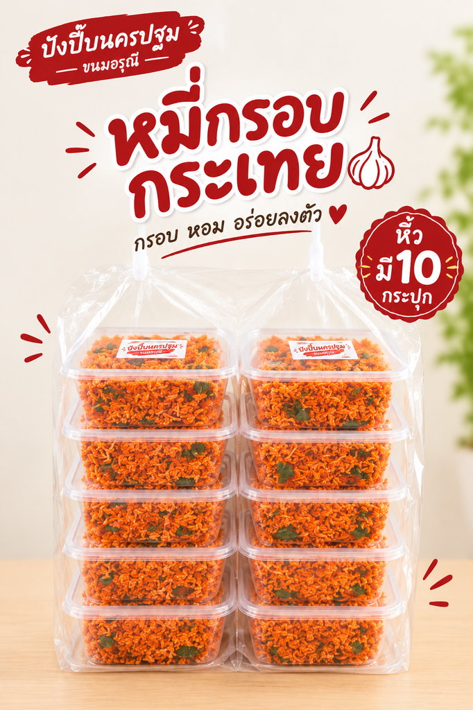 หมี่กรอบกระเทย *10pcs
