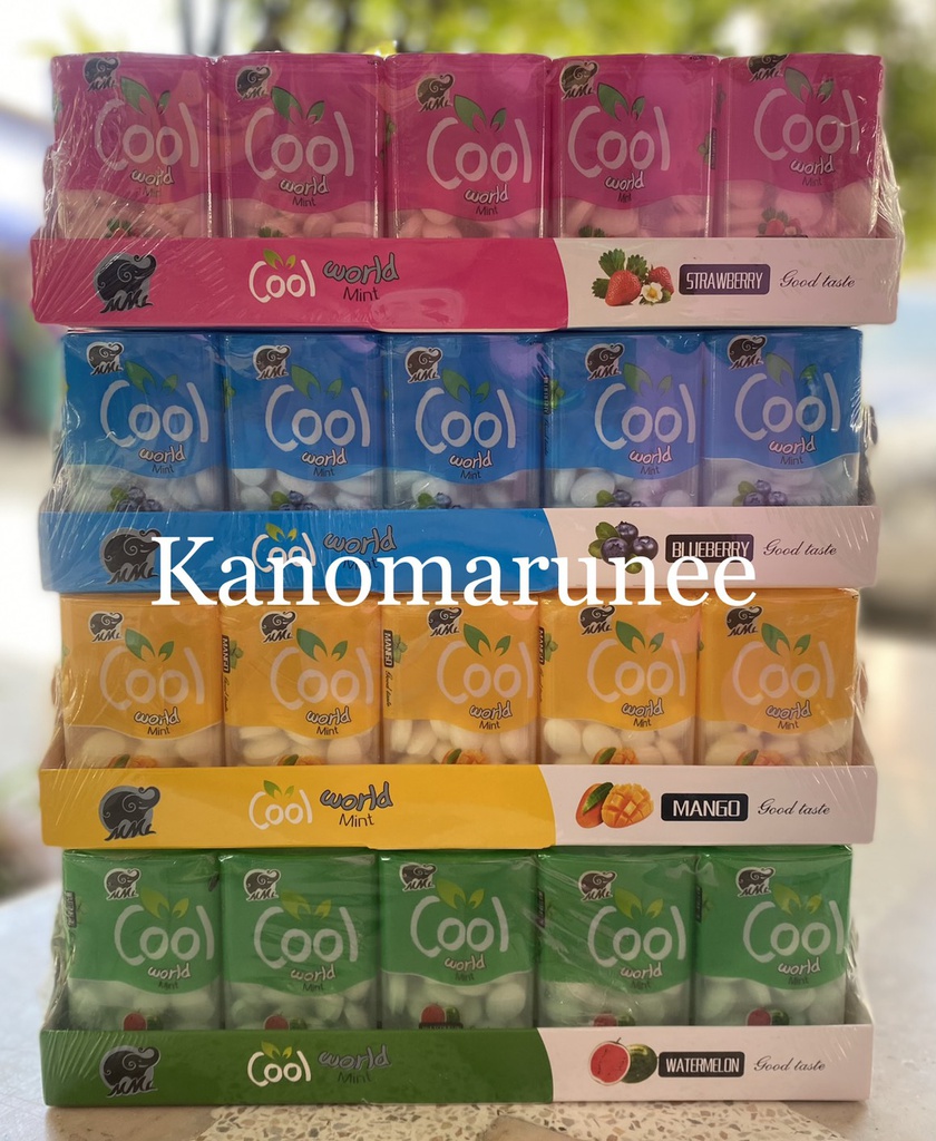 ลูกอมตลับคูล 5บ.*30pcs