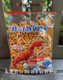 ทะเลไทย ข้าวเกรียบกุ้งหมึกย่าง/3รส 400g (ระฆังทอง)